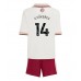 Arsenal Viktor Gyokeres #14 Tredjedraktsett Barn 2025-26 Korte ermer (+ Korte bukser)